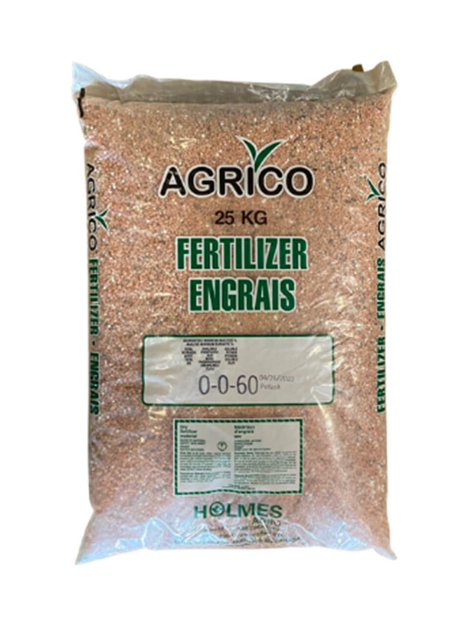 Agrico fertilizer 0-0-60
