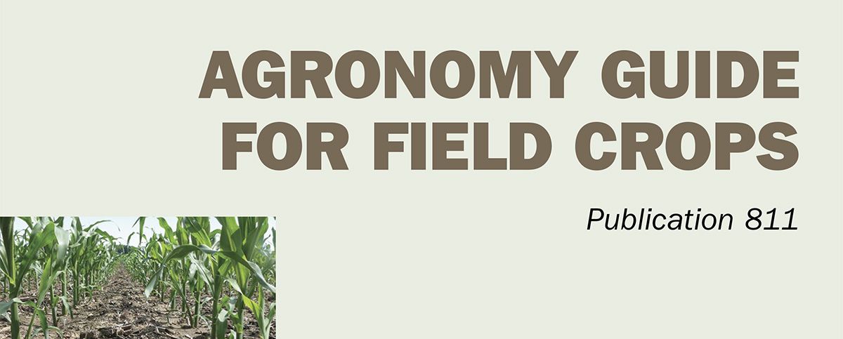 Agronomy Guide for Field Crops publication 811