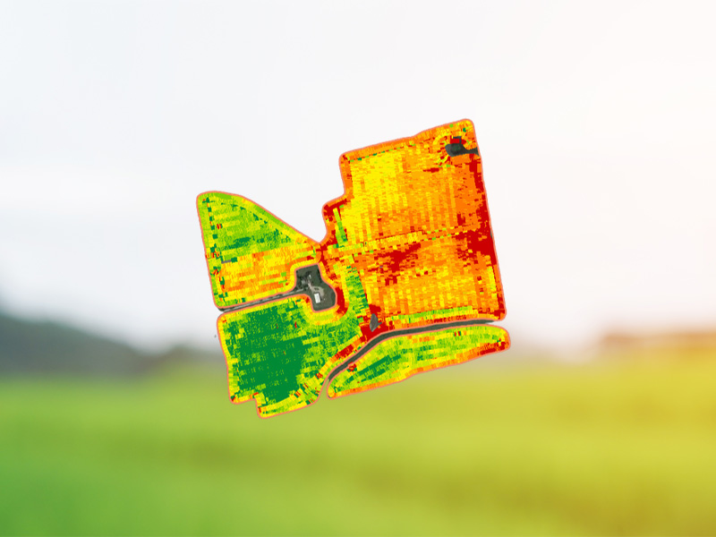 Holmes Agro yield map