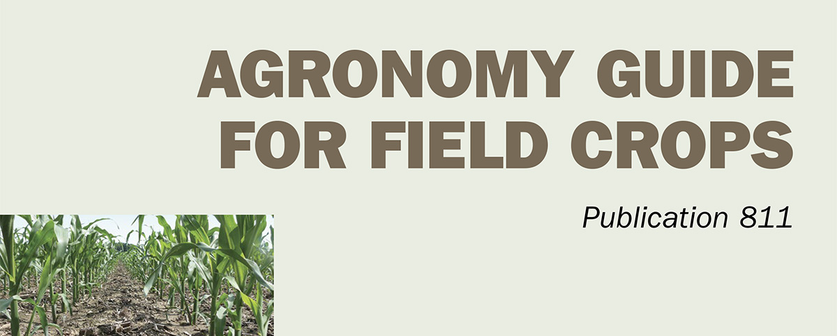 OMAFRA Field Crop Agronomy Guide | Holmes Agro