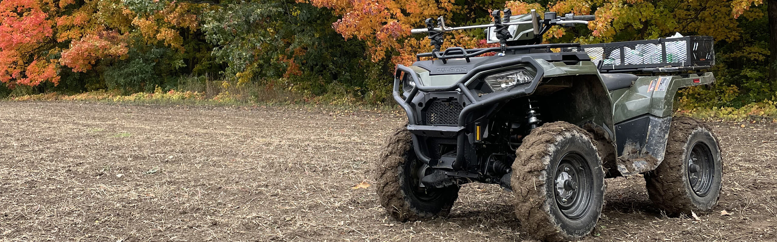 Holmes Agro Stewardship Polaris equipment
